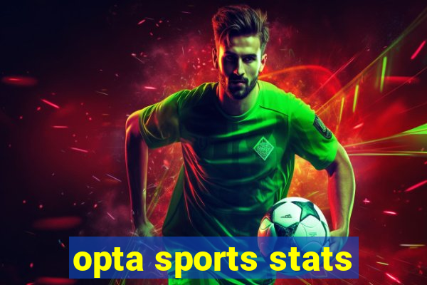 opta sports stats